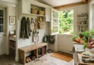 Functional Transitional Mudroom and Breezeway Ideas for Busy Garden Enthusiasts