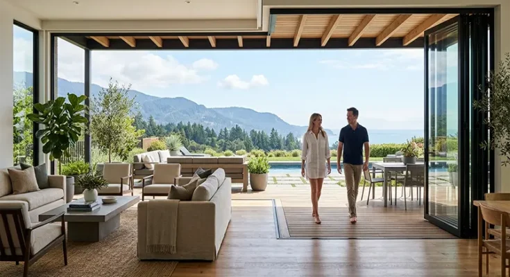 How to Create a Seamless Indoor-Outdoor Living Transition with Folding Glass Walls