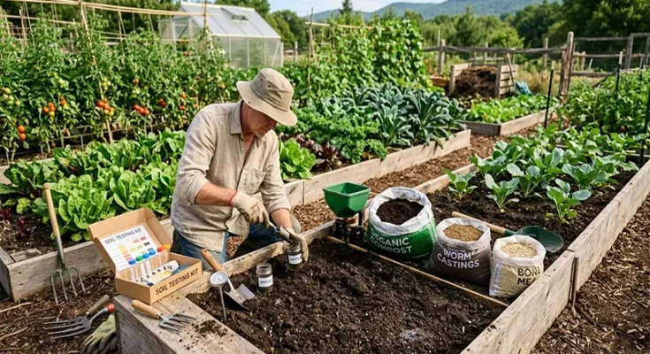 How to Test and Amend Vegetable Garden Soil for Maximum Yield